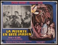 6t159 LA MORT EN CE JARDIN Mexican LC 1960 Luis Bunuel's La mort en ce jardin, Georges Marchal