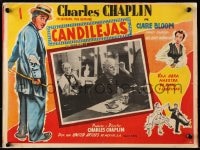 6t163 LIMELIGHT Mexican LC 1952 Charlie Chaplin & Buster Keaton's only screen appearance together!
