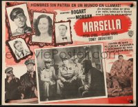 6t170 PASSAGE TO MARSEILLE Mexican LC 1940s Humphrey Bogart, Peter Lorre, Greenstreet, Claude Rains