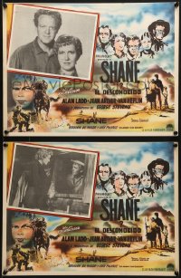 6t100 SHANE 5 Mexican LCs 1953 Alan Ladd, Van Heflin, Jean Arthur, George Stevens classic western!