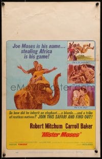 6t556 MISTER MOSES WC 1965 Robert Mitchum & Carroll Baker are stealing Africa!