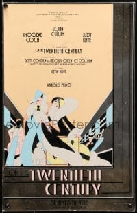 6t570 ON THE TWENTIETH CENTURY stage play WC 1978 Nicholas art, based on the Howard Hawks movie!