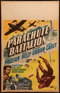 6t573 PARACHUTE BATTALION WC 1941 Buddy Ebsen, Edmond O'Brien, Robert Preston, ultra rare!
