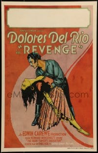 6t592 REVENGE WC 1928 beautiful Dolores del Rio is the kidnapped daughter of a bear tamer!