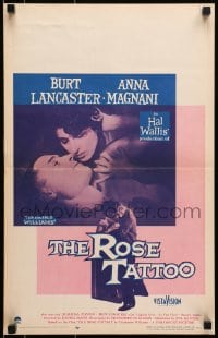 6t601 ROSE TATTOO WC 1955 Burt Lancaster, Anna Magnani, written by Tennessee Williams!