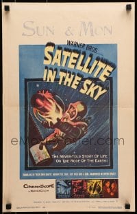 6t607 SATELLITE IN THE SKY WC 1956 English, the never-told story of life on the roof of the Earth!
