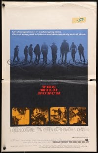 6t672 WILD BUNCH WC 1969 Sam Peckinpah cowboy classic, William Holden & Ernest Borgnine!