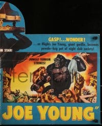 6t032 MIGHTY JOE YOUNG pressbook 1949 first Ray Harryhausen, color folder & 2 sections, ultra rare!