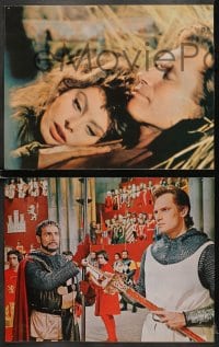 6w563 EL CID 7 color 11x14 stills 1961 Anthony Mann war epic, Charlton Heston, Sophia Loren