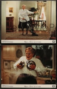 6w319 MRS. DOUBTFIRE 8 color 11x14 stills 1993 cross-dressing Robin Williams, Sally Field!