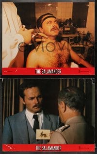 6w007 SALAMANDER 12 English LCs 1983 Anthony Quinn, Franco Nero, Cardinale, Danning, Paul Smith!