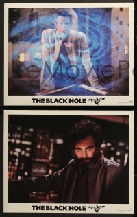 6w069 BLACK HOLE 8 LCs 1979 Disney sci-fi, Maximilian Schell, Ernest Borgnine, Robert Forster
