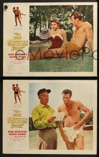 6w696 BOB MATHIAS STORY 5 LCs 1954 Olympic decathlon gold winner & his wife Melba!