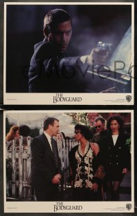 6w077 BODYGUARD 8 LCs 1992 great images of Kevin Costner & Whitney Houston!