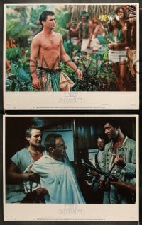 6w697 BOUNTY 5 LCs 1984 images of Mel Gibson, Anthony Hopkins, Liam Neeson, Mutiny on the Bounty!
