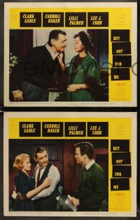 6w814 BUT NOT FOR ME 3 LCs 1959 great images of Clark Gable, Carroll Baker, Barry Coe, Lilli Palmer!