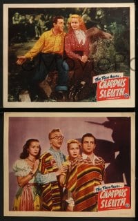 6w553 CAMPUS SLEUTH 7 LCs 1948 Teen Agers, Freddie Stewart, & Superman's Noel Neill!