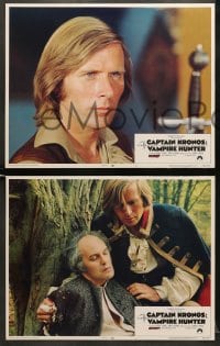 6w085 CAPTAIN KRONOS VAMPIRE HUNTER 8 LCs 1974 Hammer, only man alive feared by the walking dead!