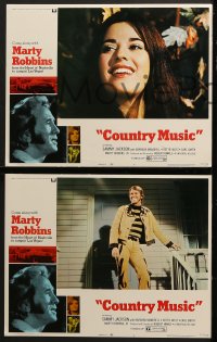 6w100 COUNTRY MUSIC 8 LCs 1972 Marty Robbins Jr. & others sing at the Grand Ole Opry in Nashville!