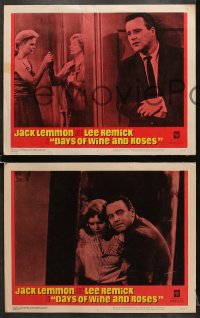 6w108 DAYS OF WINE & ROSES 8 LCs 1963 Blake Edwards, alcoholics Jack Lemmon & Lee Remick!