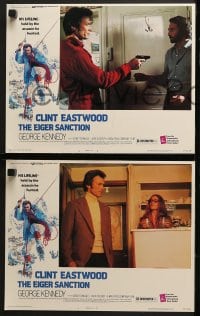 6w131 EIGER SANCTION 8 LCs 1975 mountain climber Clint Eastwood, George Kennedy, Vonetta McGee