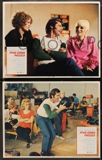 6w568 FIVE EASY PIECES 7 LCs 1970 Jack Nicholson, Black, Struthers, directed by Bob Rafelson!