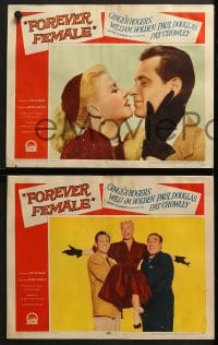 6w637 FOREVER FEMALE 6 LCs 1954 Ginger Rogers, William Holden, Paul Douglas, Pat Crowley!