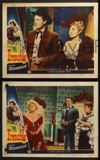 6w569 FRENCHIE 7 LCs 1951 sexy Shelley Winters, sheriff Joel McCrea, Paul Kelly, Elsa Lanchester