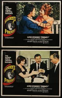 6w162 FRENZY 8 LCs 1972 written by Anthony Shaffer, Alfred Hitchcock's shocking masterpiece!