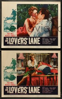 6w172 GIRL IN LOVERS' LANE 8 LCs 1960 sexy bad girl Joyce Meadows has her way then takes his cash!