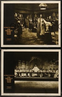 6w573 GREATEST STORY EVER TOLD 7 LCs 1965 Max Von Sydow as Jesus, directed by George Stevens!