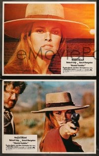6w575 HANNIE CAULDER 7 LCs 1972 sexiest cowgirl Raquel Welch, Jack Elam, Culp, Ernest Borgnine