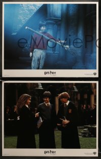 6w012 HARRY POTTER & THE PHILOSOPHER'S STONE 10 LCs 2001 images of cast, Sorcerer's Stone!