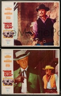 6w212 HOUR OF THE GUN 8 LCs 1967 James Garner as Wyatt Earp, Robert Ryan, John Sturges directed!