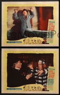 6w838 IT'S IN THE BAG 3 LCs R1952 Fred Allen, Jack Benny, Don Ameche, Rudy Vallee, murder mystery!