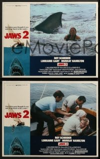 6w839 JAWS 2 3 LCs 1978 Roy Scheider, Gary, just when you thought it was safe to back in the water!