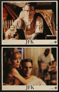6w238 JFK 8 LCs 1991 Oliver Stone, Kevin Costner as Jim Garrison, Kevin Bacon, Sissy Spacek!