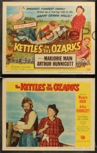6w247 KETTLES IN THE OZARKS 8 LCs 1956 Marjorie Main as Ma brews up a roaring riot in the hills!