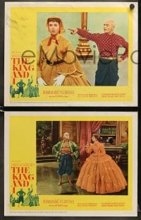 6w251 KING & I 8 LCs R1965 Deborah Kerr & Yul Brynner in Rodgers & Hammerstein's musical!