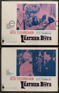 6w267 LEATHER BOYS 8 LCs 1966 Rita Tushingham in English motorcycle sexual conflict classic!