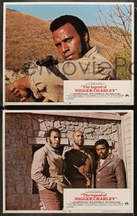 6w268 LEGEND OF NIGGER CHARLEY 8 LCs 1972 D'Urville Martin, Don Pedro Colley, Fred Williamson!