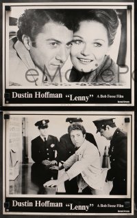 6w269 LENNY 8 LCs 1974 cool images of Dustin Hoffman as comedian Lenny Bruce!