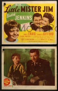 6w272 LITTLE MISTER JIM 8 LCs 1946 Butch Jenkins will make you laugh & make you cry, Fred Zinnemann!