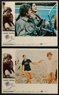 6w279 LOVE STORY 8 LCs 1970 Ali MacGraw & Ryan O'Neal, directed by Arthur Hiller!