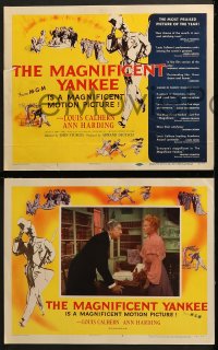 6w289 MAGNIFICENT YANKEE 8 LCs 1951 Louis Calhern as Oliver Wendell Holmes, directed by John Sturges