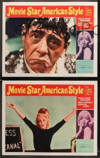 6w318 MOVIE STAR AMERICAN STYLE OR; LSD I HATE YOU 8 LCs 1966 Robert Strauss, faux Marilyn Monroe!