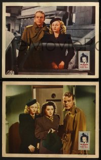 6w658 MURDER IN THE MUSIC HALL 6 LCs 1946 c/u of Vera Ralston, Helen Walker & William Marshall!
