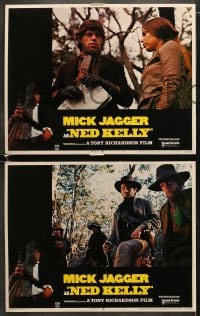 6w332 NED KELLY 8 LCs 1970 Mick Jagger as legendary Australian bandit, Tony Richardson!