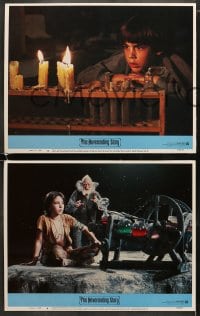 6w334 NEVERENDING STORY 8 LCs 1984 directed by Wolfgang Petersen, great images of Falcor & cast!