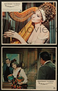 6w344 ON A CLEAR DAY YOU CAN SEE FOREVER 8 LCs 1970 Barbra Streisand, directed by Vincente Minnelli